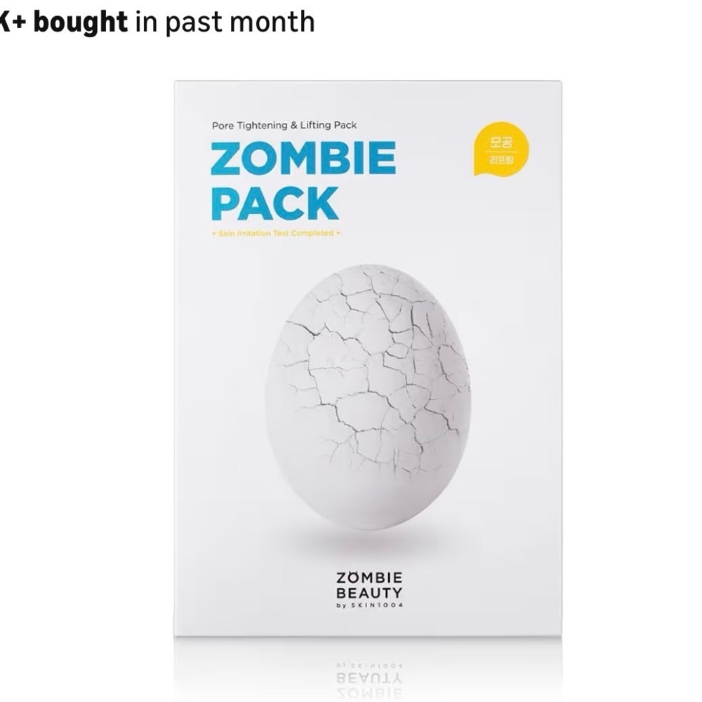 SKIN1004 Zombie Pack 1 Box, 8ea, Hydrating (exp. 2027/09/08)